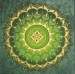 mandala malá zelená